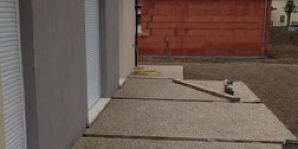 Béton désactivé baglionne