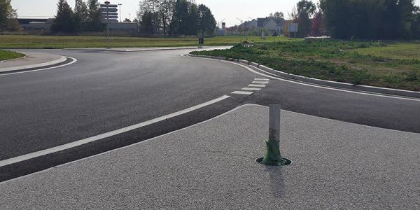 Béton pour chantier de voirie